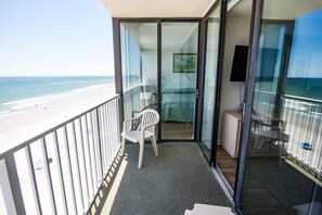 Condo, 2 Bedrooms | Balcony - Sands Beach Club #727 Ocean Front (Myrtle Beach)