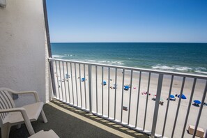 Condo, 2 Bedrooms | Balcony - Sands Beach Club #727 Ocean Front (Myrtle Beach)