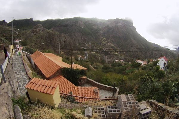 En el centro de Gran canaria