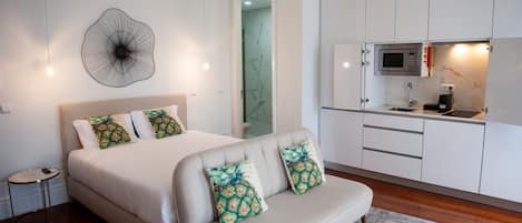 Individually decorated, individually furnished, desk, blackout curtains