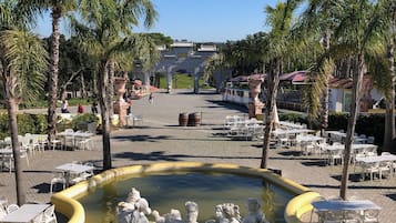 Espace banquet en plein air