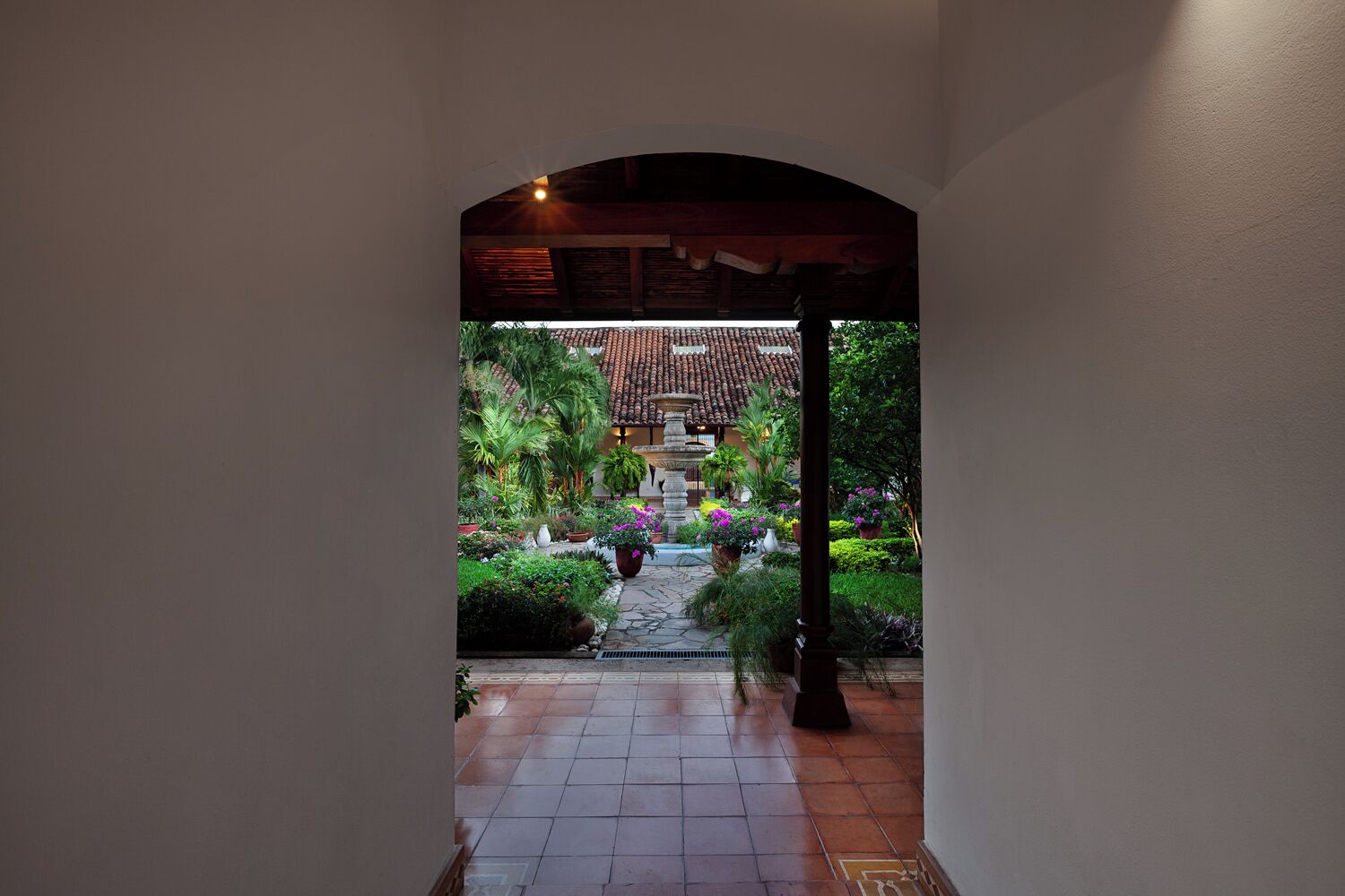 Vue sur le jardin