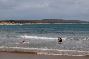 Beach nearby, white sand
