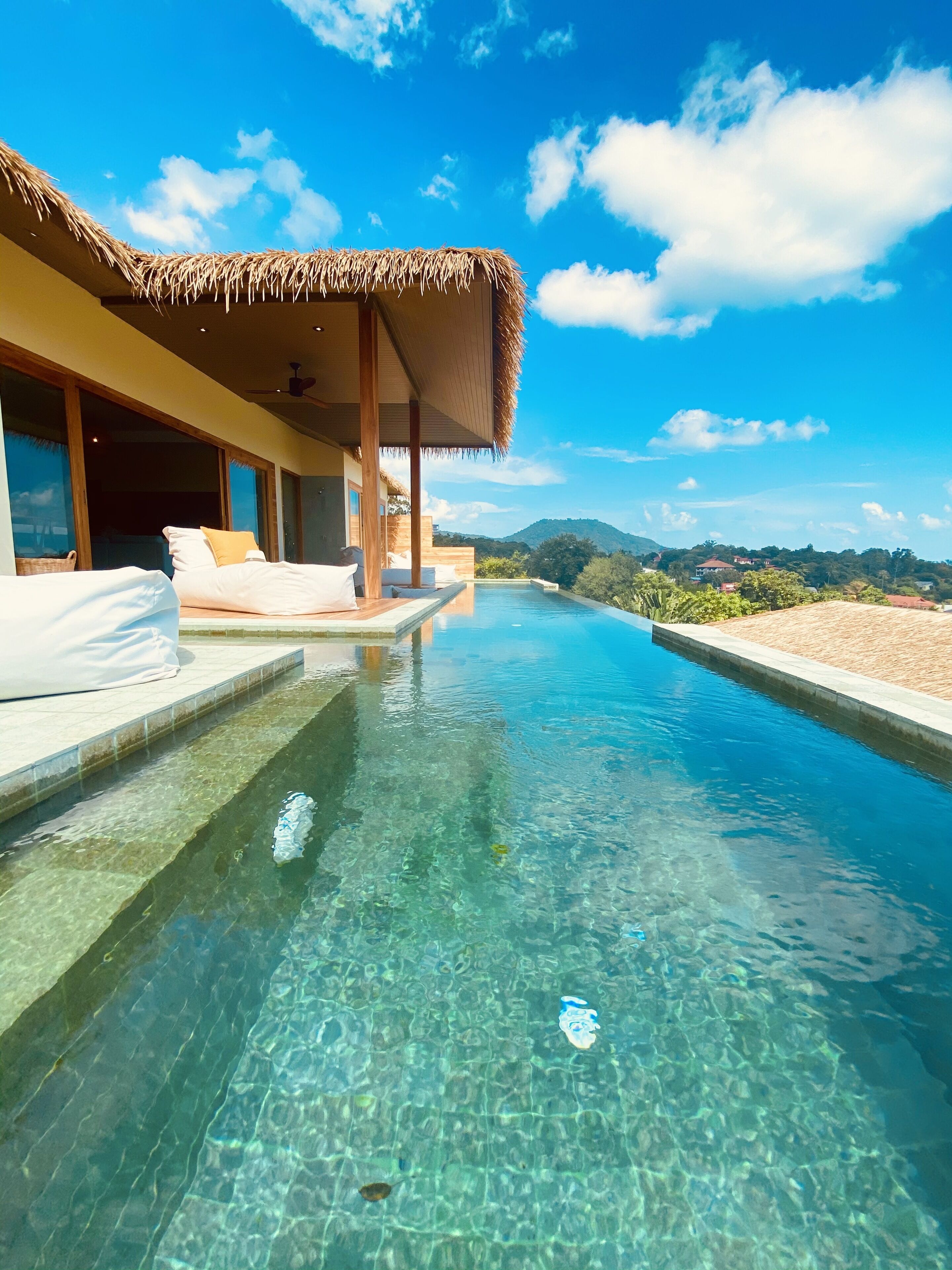 Luksus-villa - privat pool - havudsigt | Udsigt fra værelset