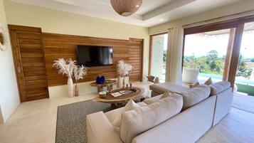 Smart TV 90 cm con canales de televisión digitales, televisión, iPad