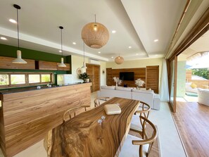 Luxury Villa, 2 Bedrooms, Private Pool, Sea View | Private kitchen