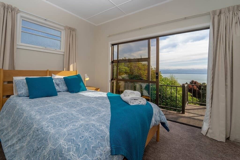 Main bedroom with own deck