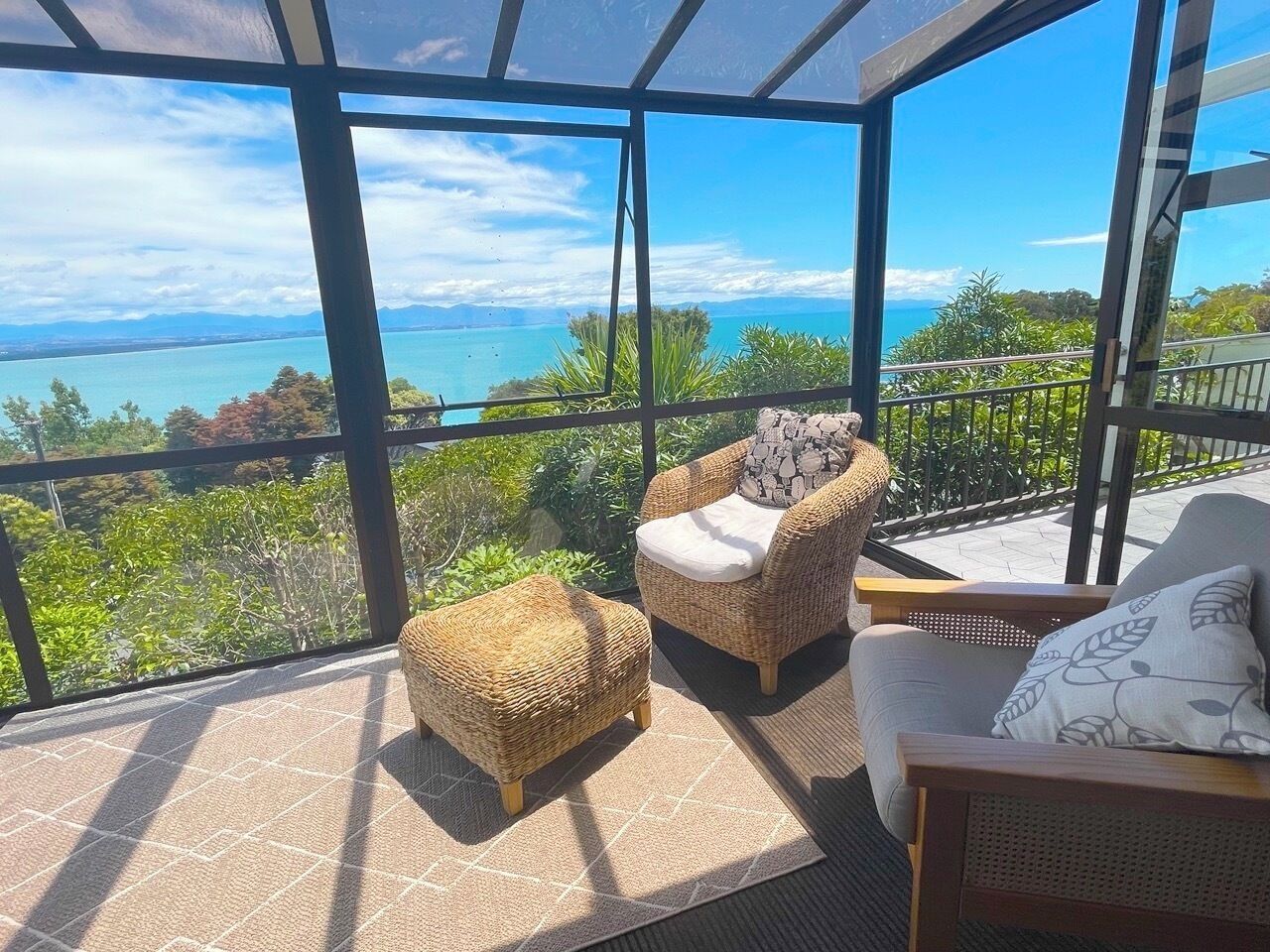 conservatory conneting with the deck