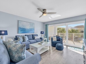 Smart TV, DVD player, books