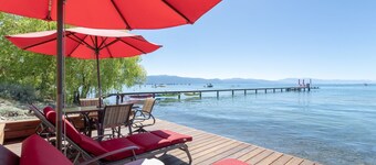 Vintage "Old Tahoe" cabin on Private Beach
