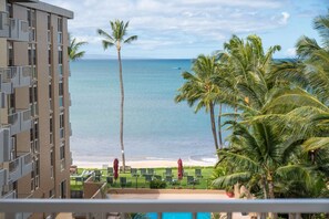 Property grounds - Oceanfront Condo on magic Sugar Beach - Ocean View (Kihei)