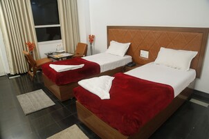 Laptop workspace, rollaway beds, free WiFi