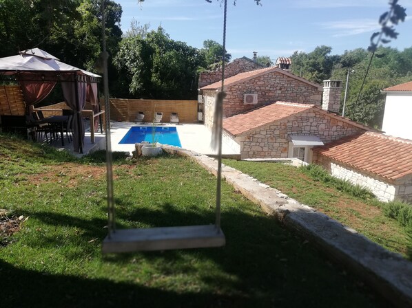 Alberca al aire libre