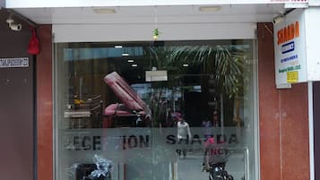 Entrée de l’hébergement