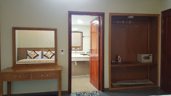 1 soverom, safe på rommet og wi-fi