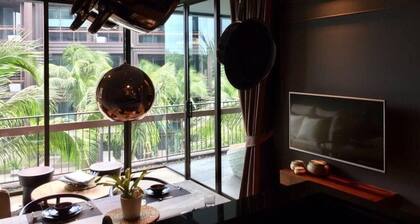 Appartement totalement neuf en bois de forĂȘt proche Allemagne