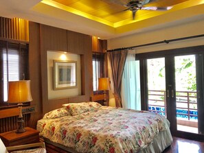 4 bedrooms, iron/ironing board, WiFi, bed sheets - Kirinakara luxury villa (Tambon Hin Lek Fai)