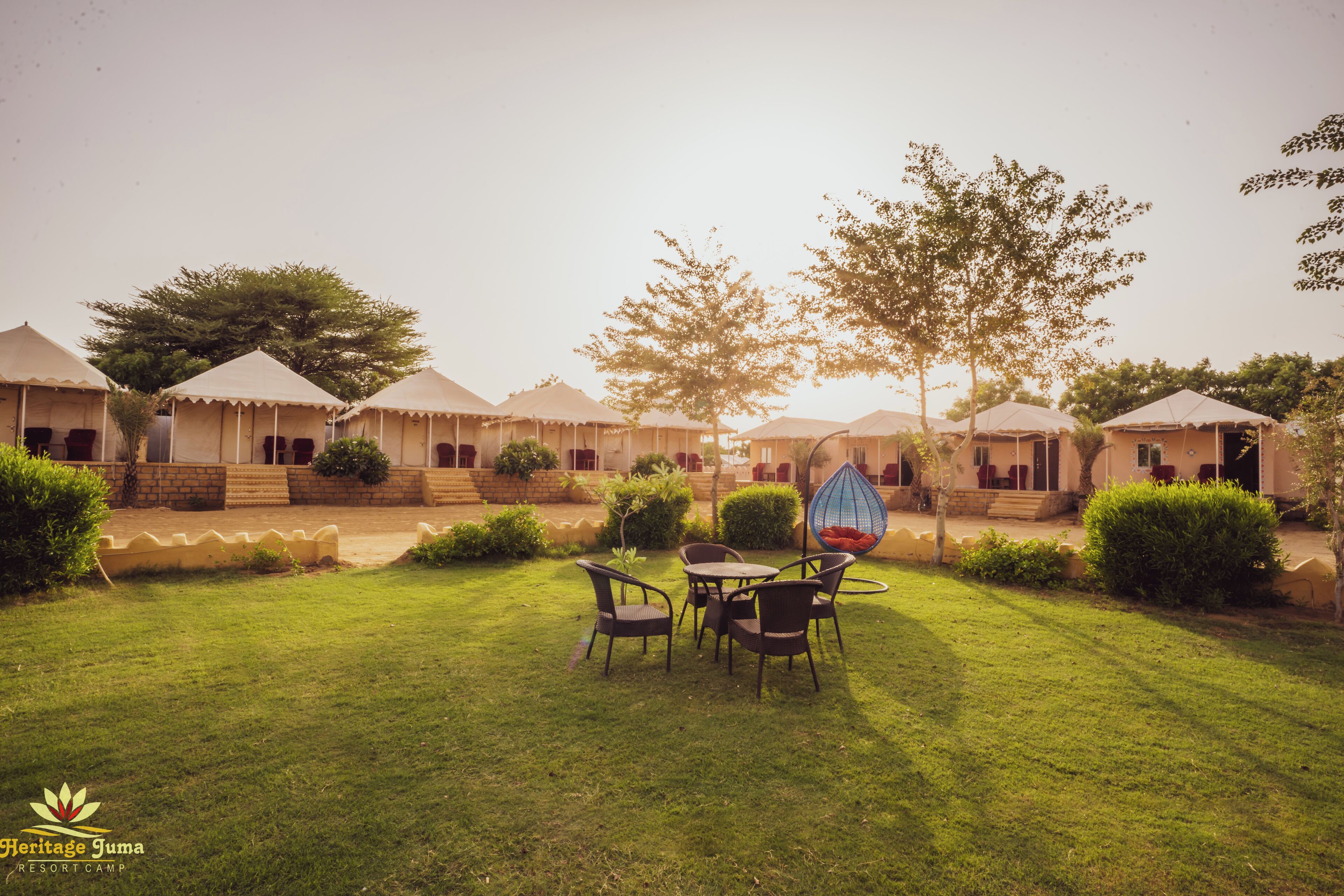 Blick auf den Garten