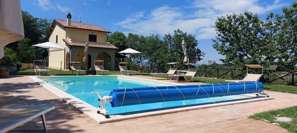 Alberca al aire libre 