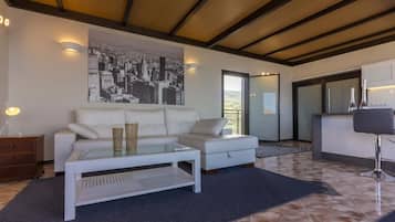 Televisie en een tafeltennistafel