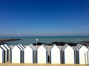 Tæt på stranden