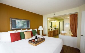 2 bedrooms, in-room safe, iron/ironing board, WiFi