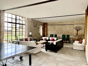 Smart TV, fireplace, table tennis, books - Château Bizard, 19 p, pool, near castles (Monthou-sur-Cher)