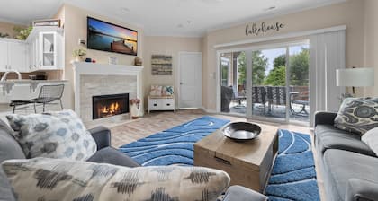Waterfront 3 BR, 2 Badezimmer Eigentumswohnung, 1. Stock, Pool, Tennis, Port City Restaurant