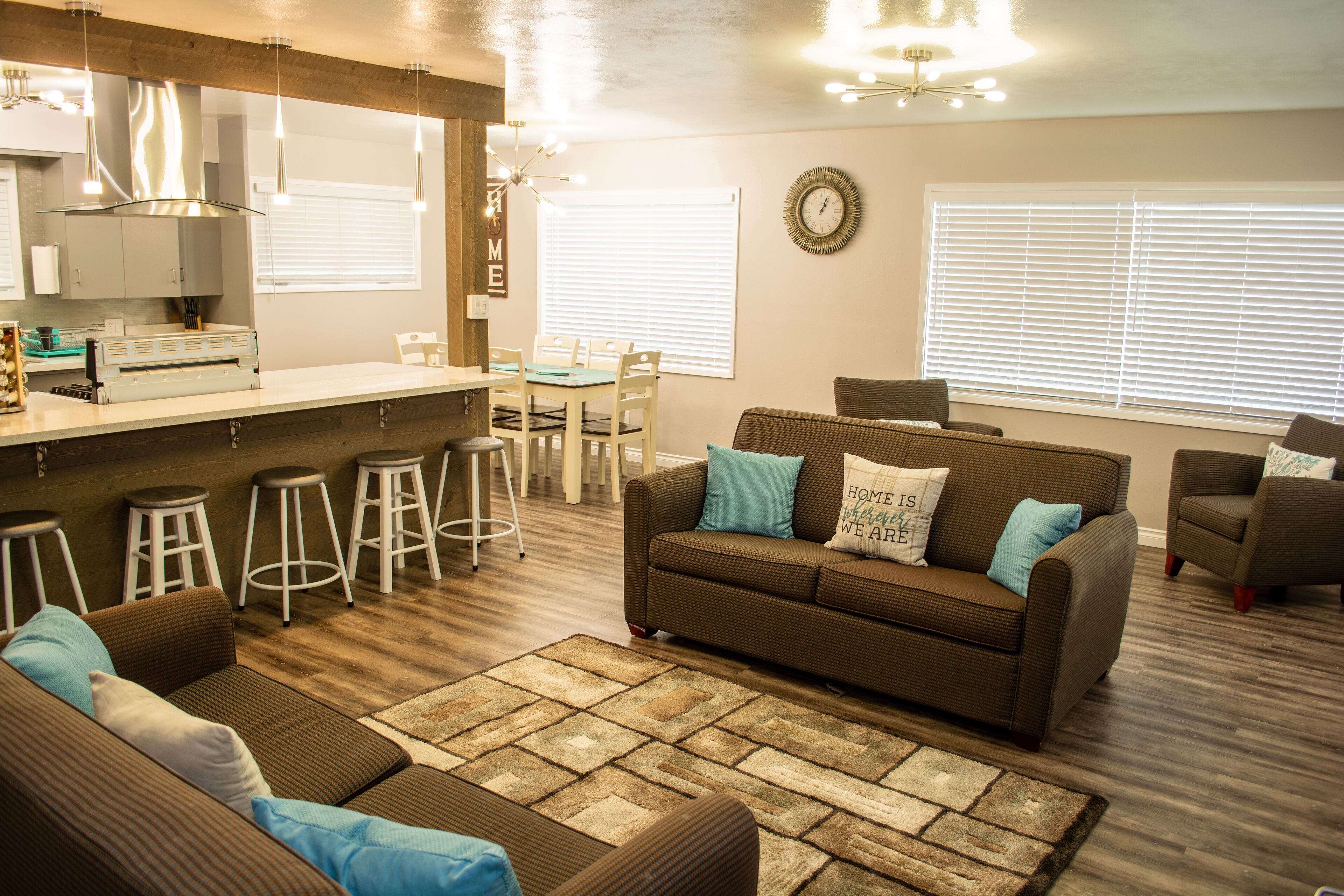 TV connectée, cheminée