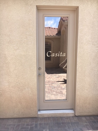 Exterior detail. Luxurious Private Casita