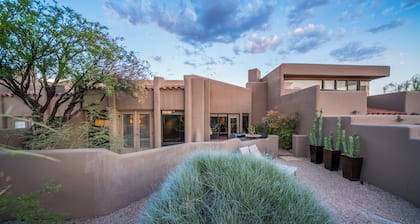 Mukava ja yksityinen 3 makuuhuoneen huvila, maailmanluokan Boulders Golf and Spa Resort