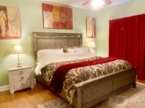 2 bedrooms, iron/ironing board, free WiFi, bed sheets