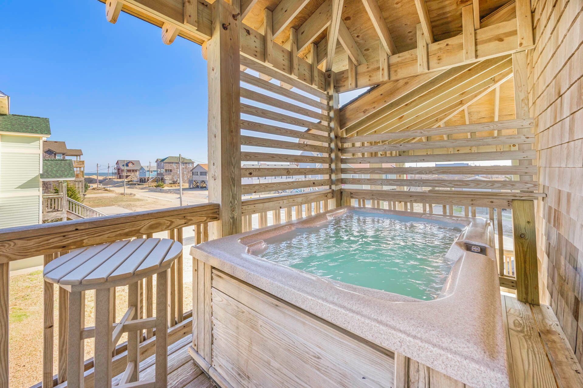 Bain à remous extérieur