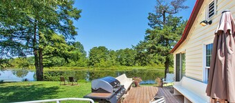 Hidden Heaven lake house. Rolig privat hytte