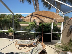 Terrace/patio - Luxury Villa in Village Walk North Naples Check availability for season 2026/27 (Naples)