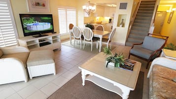 Televisión, videojuegos, reproductor de DVD y libros