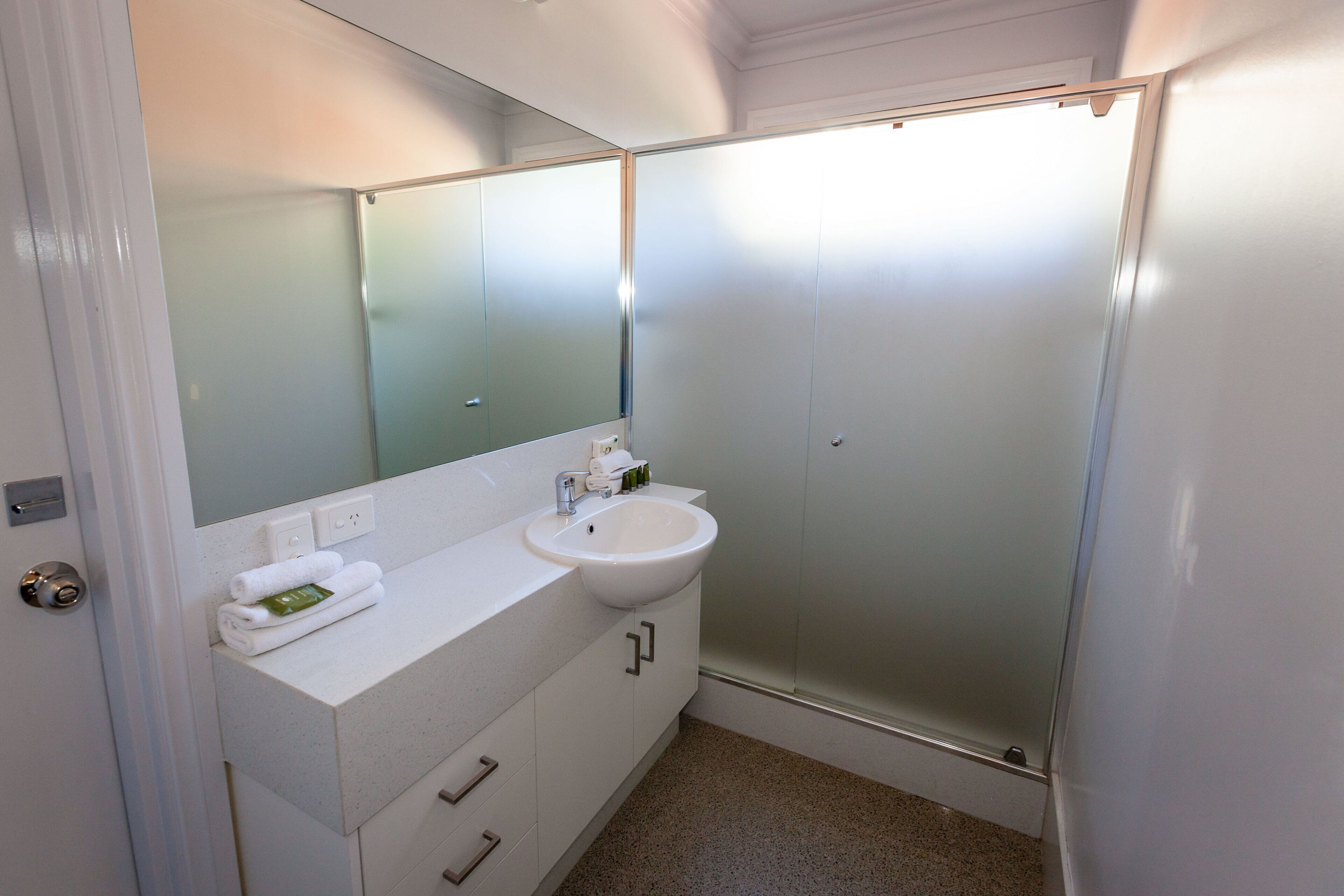 2 Bedroom Chalet offers 2 separate bedrooms with a large living/dining area and balcony. — image 2