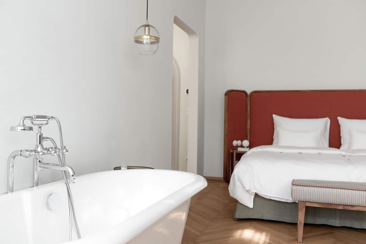 Luxe studio suite | Een minibar, individueel gedecoreerd, individueel gemeubileerd