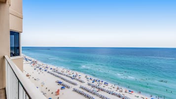 Accommodatie ligt op het strand