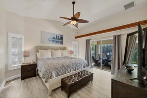 3 bedrooms, desk, iron/ironing board, free WiFi