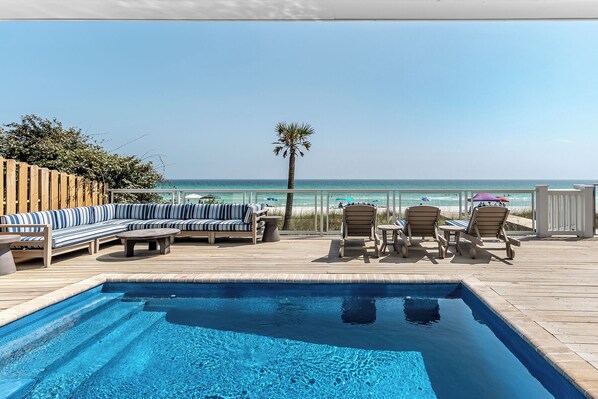 Außenpool, beheizter Pool