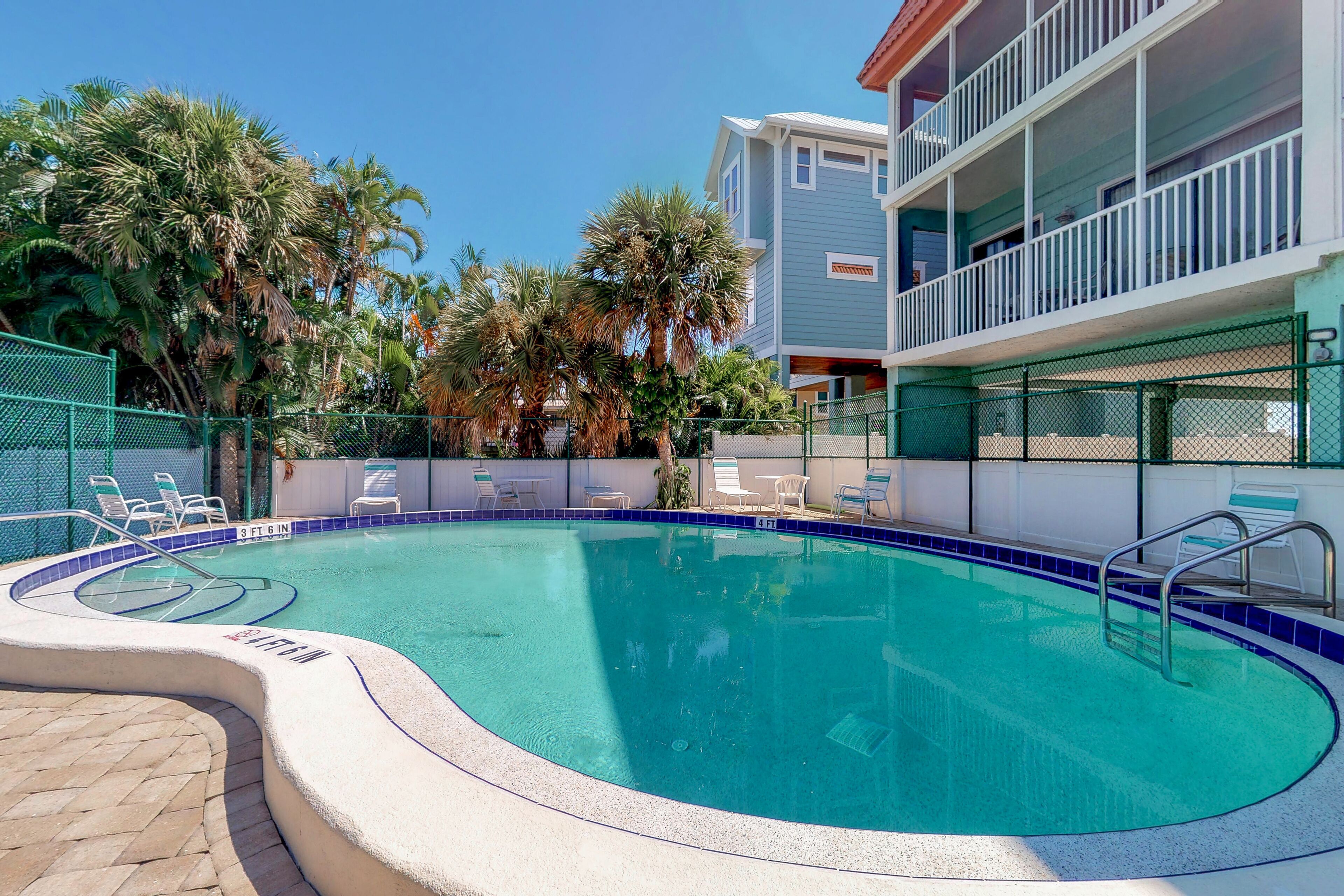 2nd Floor Condo with Beach and Ocean views - Across the Street from the Beach.
