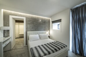 Appartement Deluxe, 1 chambre, non-fumeurs, cuisine | Coffres-forts dans les chambres, Wi-Fi gratuit, draps fournis