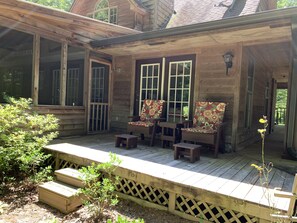 Terrace/patio - Peaceful country getaway just outside Oxford, MS (Oxford)