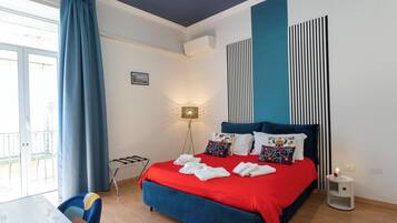 Comfort Double Room (Ischia) | Egyptian cotton sheets, premium bedding, down comforters, pillowtop beds