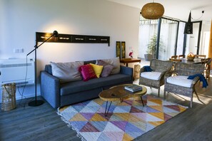 Smart-tv en een open haard