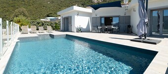 Inland :Domaine A Presa Villa with private heated pool