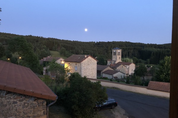 Vue depuis l’hébergement