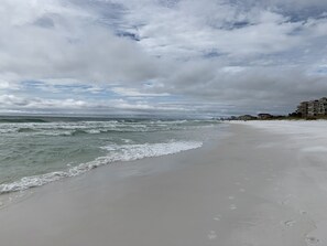 Beach nearby, beach towels