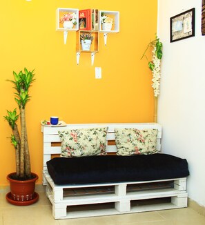 Sala de estar en el lobby